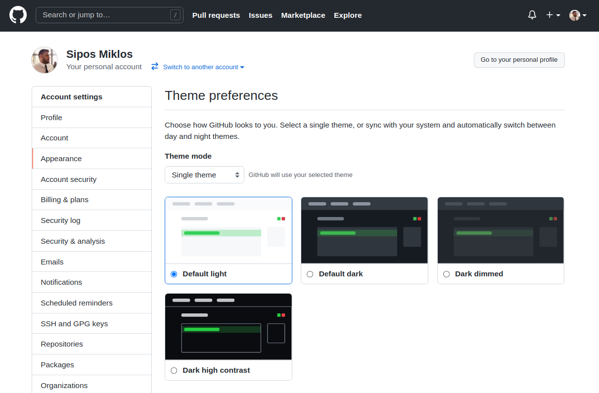 github-themes